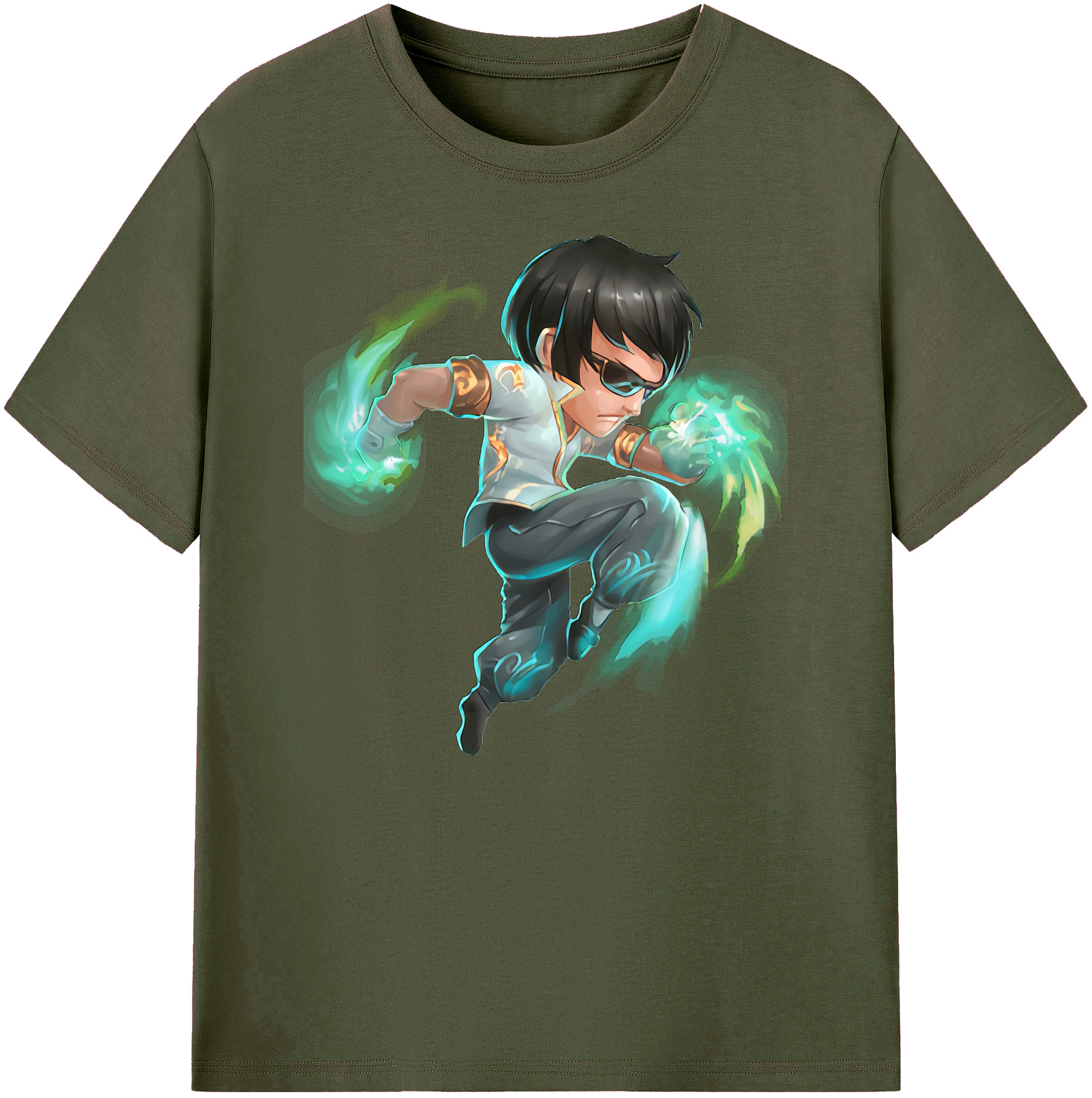 リーグ・オブ・レジェンド League of Legends LOL 綿100％ メンズ半袖Tシャツ｜肌触りやわらか＆通気性